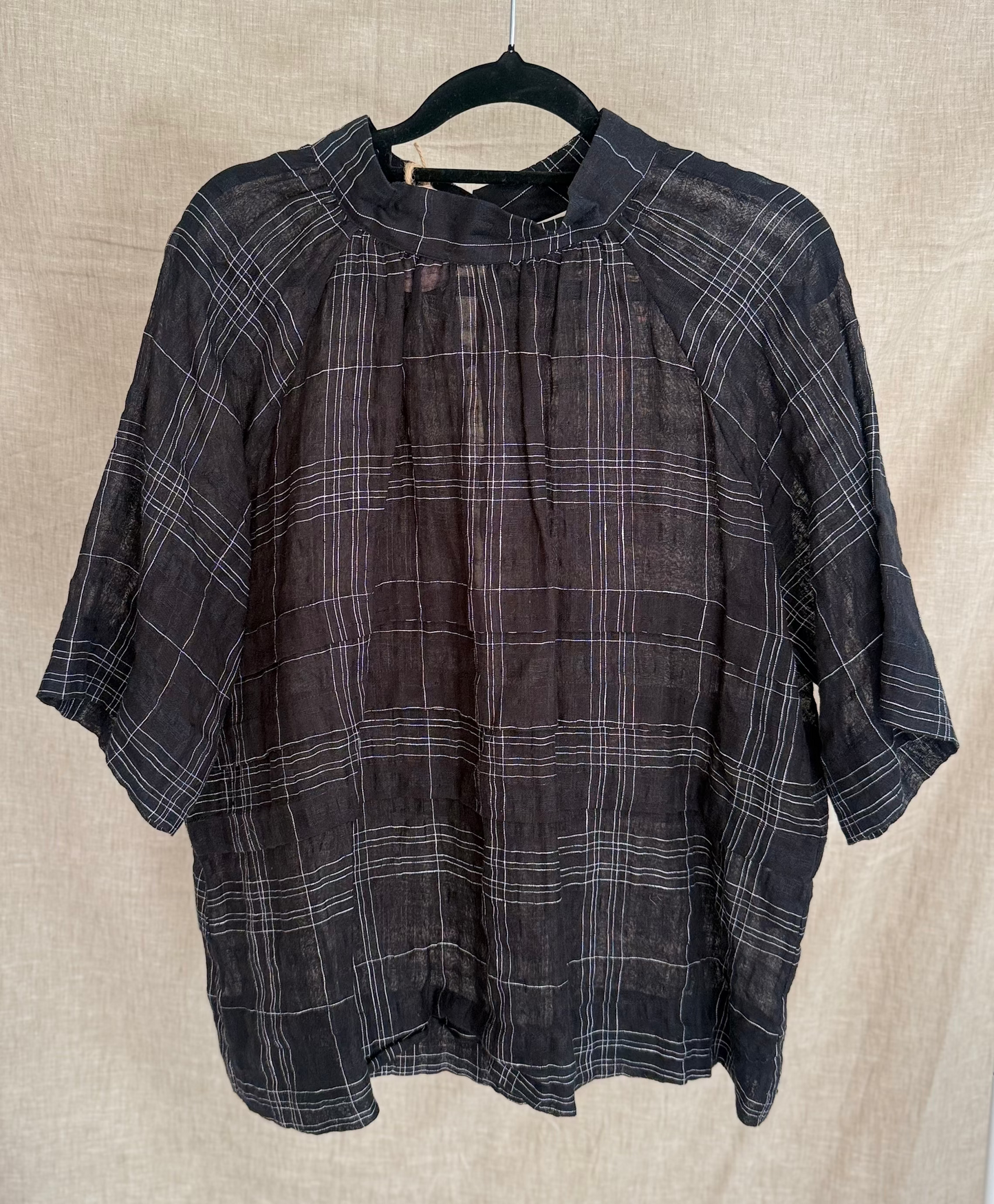 Marle Checkered Top