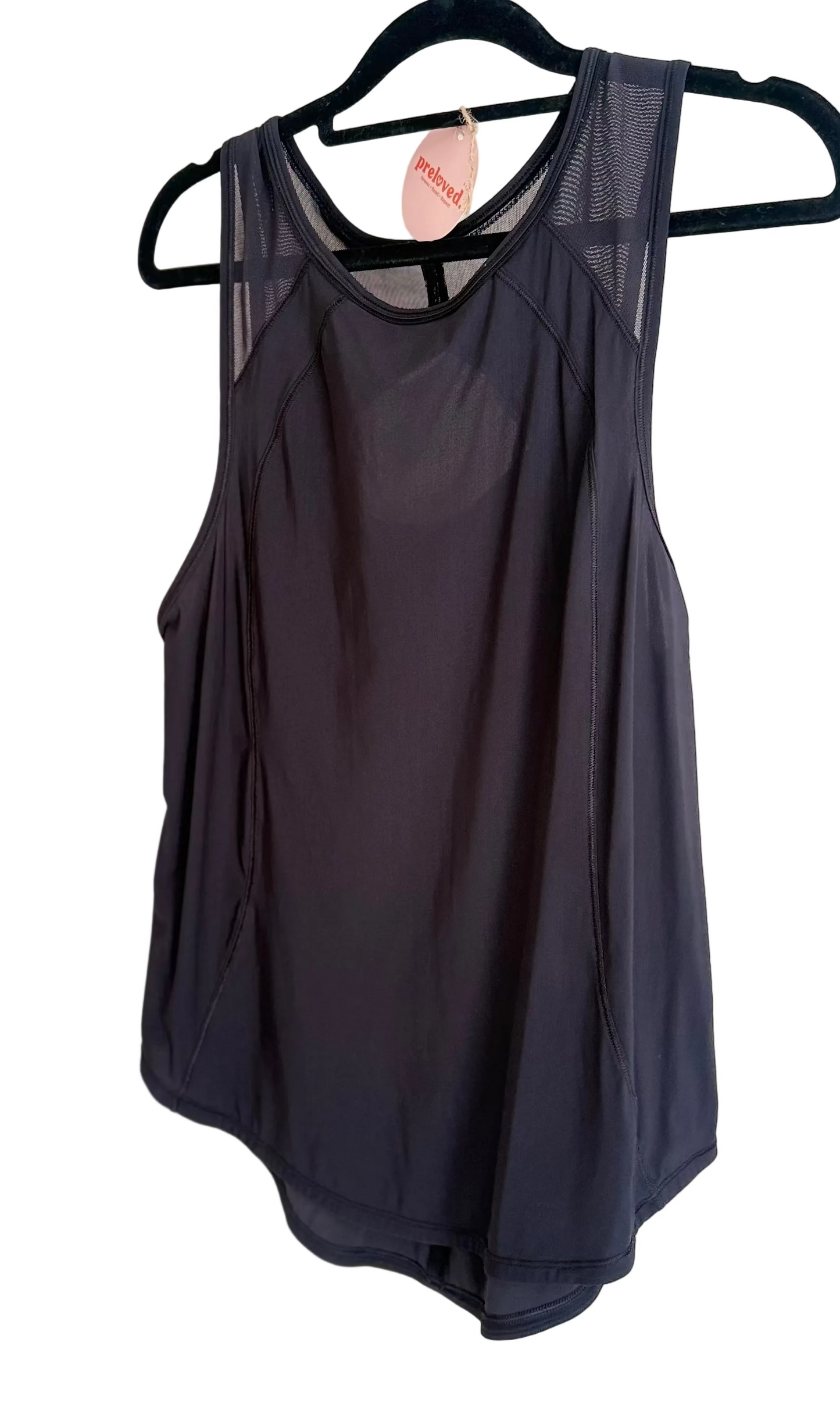 Lululemon Black Singlet - Size 10
