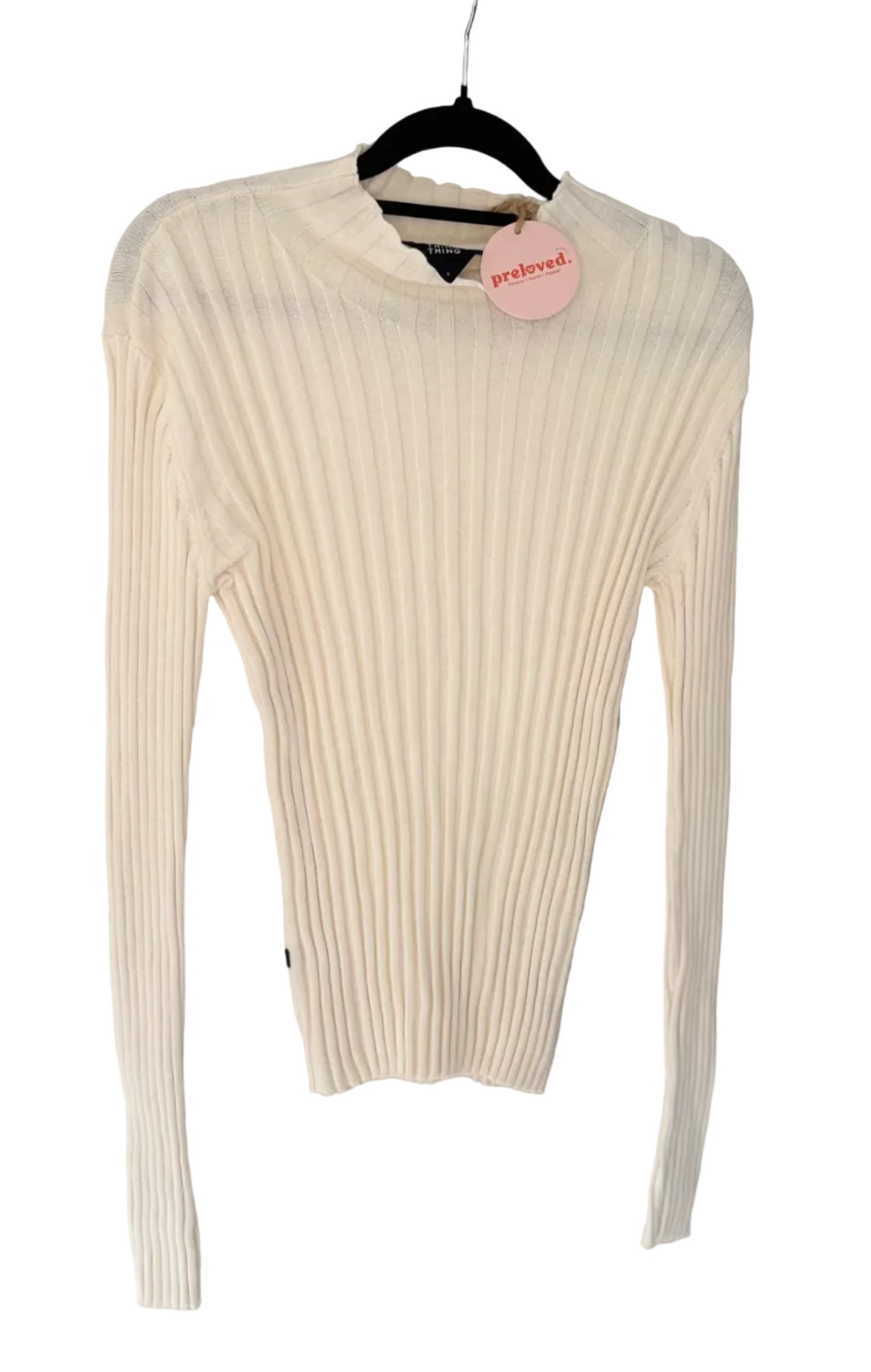 Thing Thing Cream Knit - Size 8