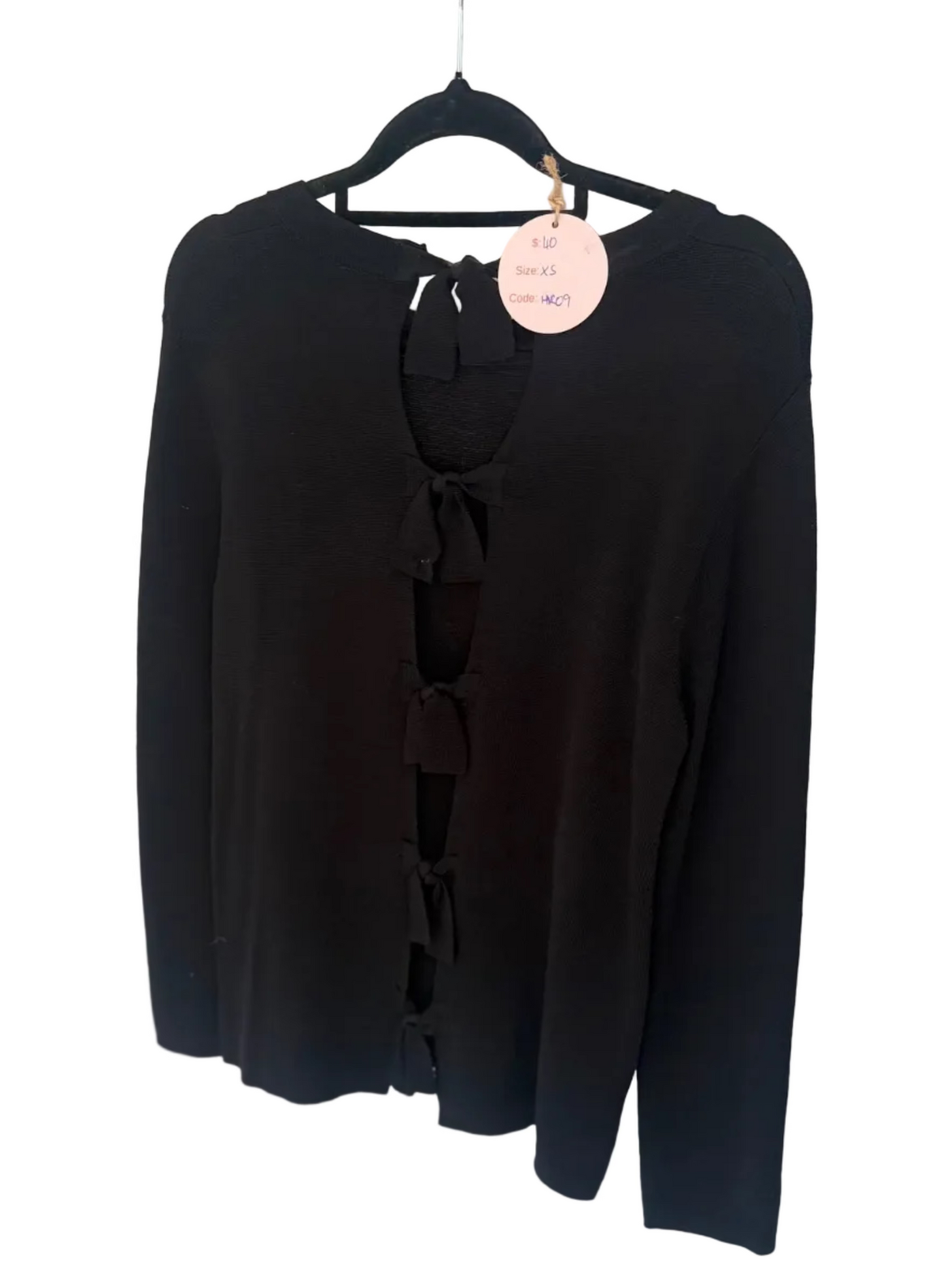 Country Road Black Top - Size XS