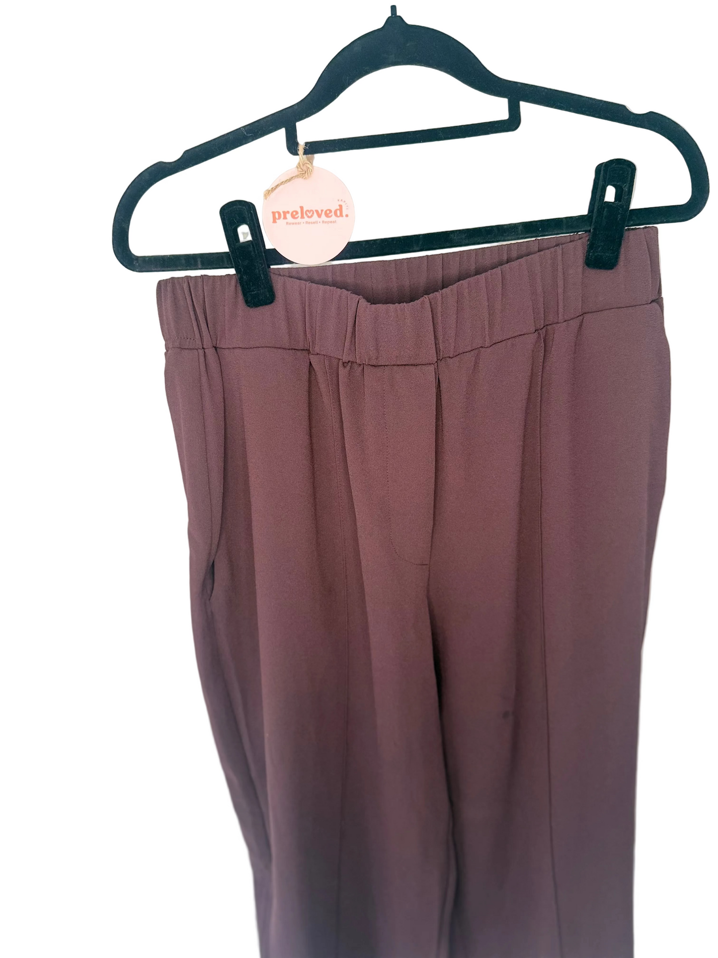 Juliette Hogan Chocolate Pants - Size 10