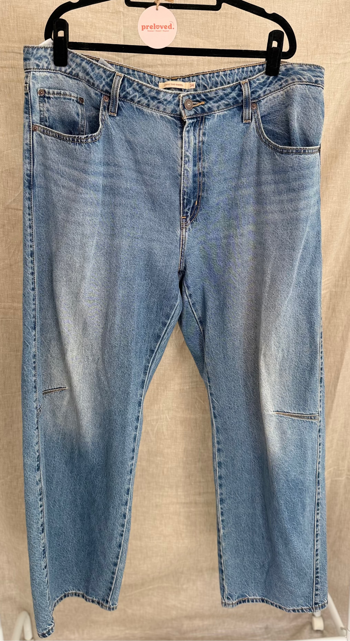 Levis - Blue Baggy Dads