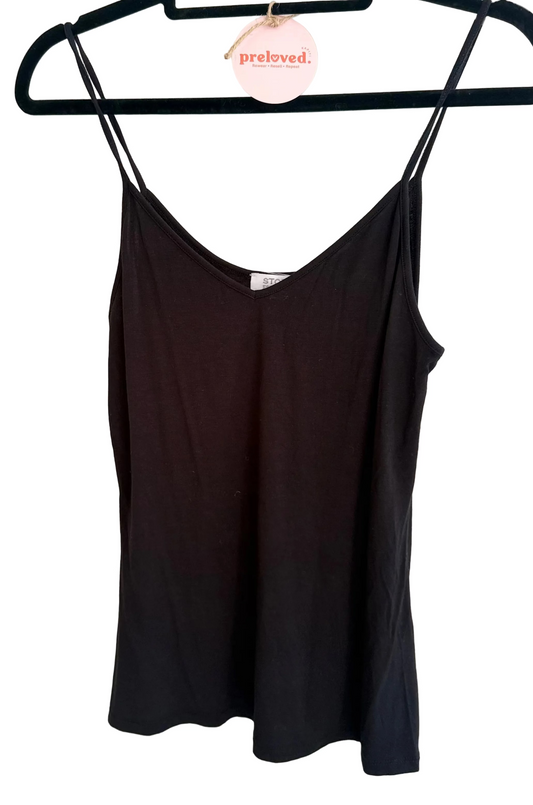 Storm Essentials Black Singlet - Size S