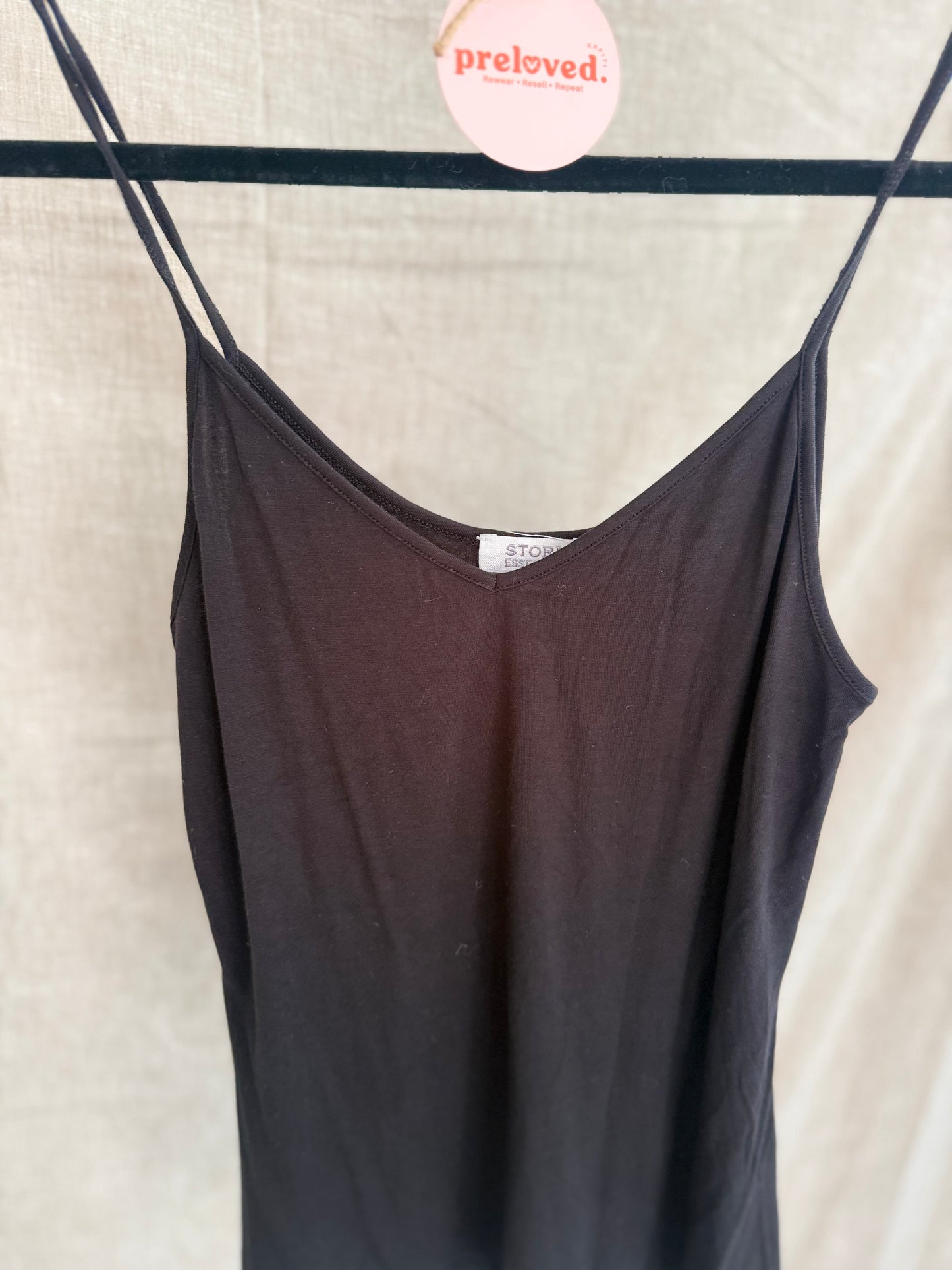 Storm Essentials Black Singlet