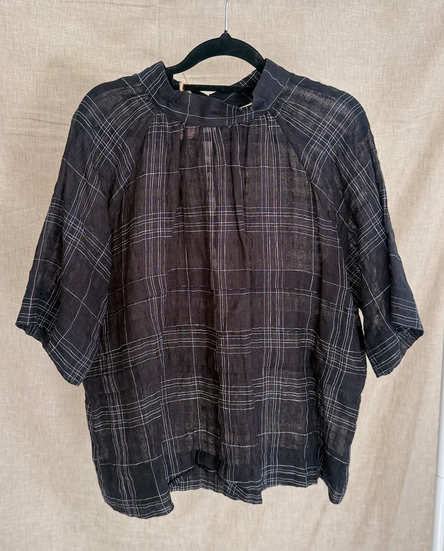 Marle Checkered Top
