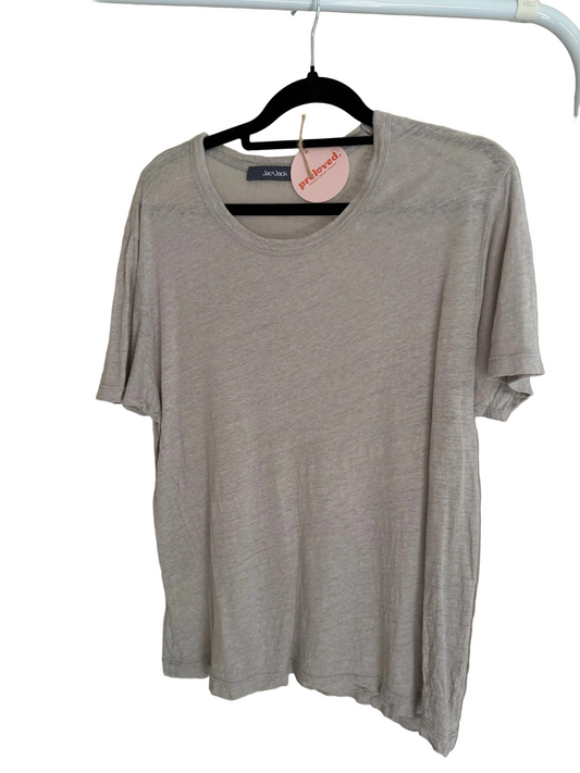 Jac & Jack Grey Tee - Size S
