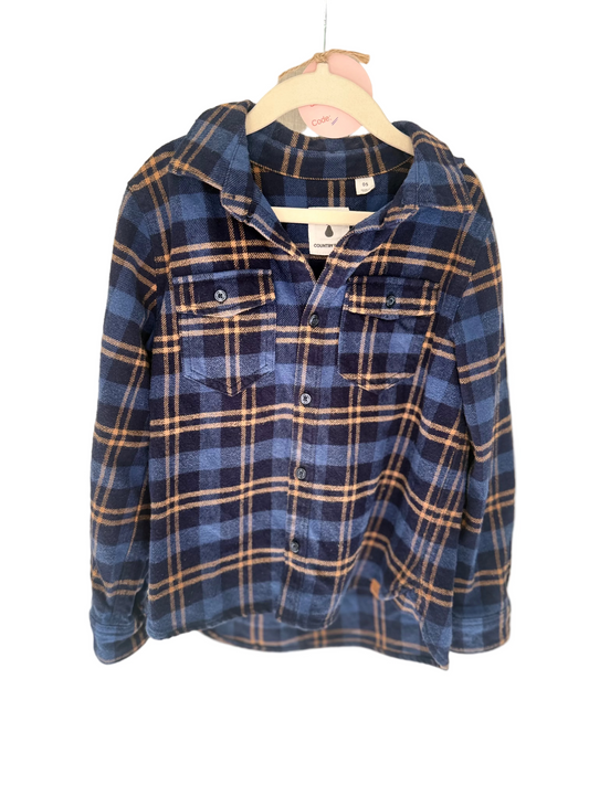 Country Road - Kids Flannel Shirt - Size 5