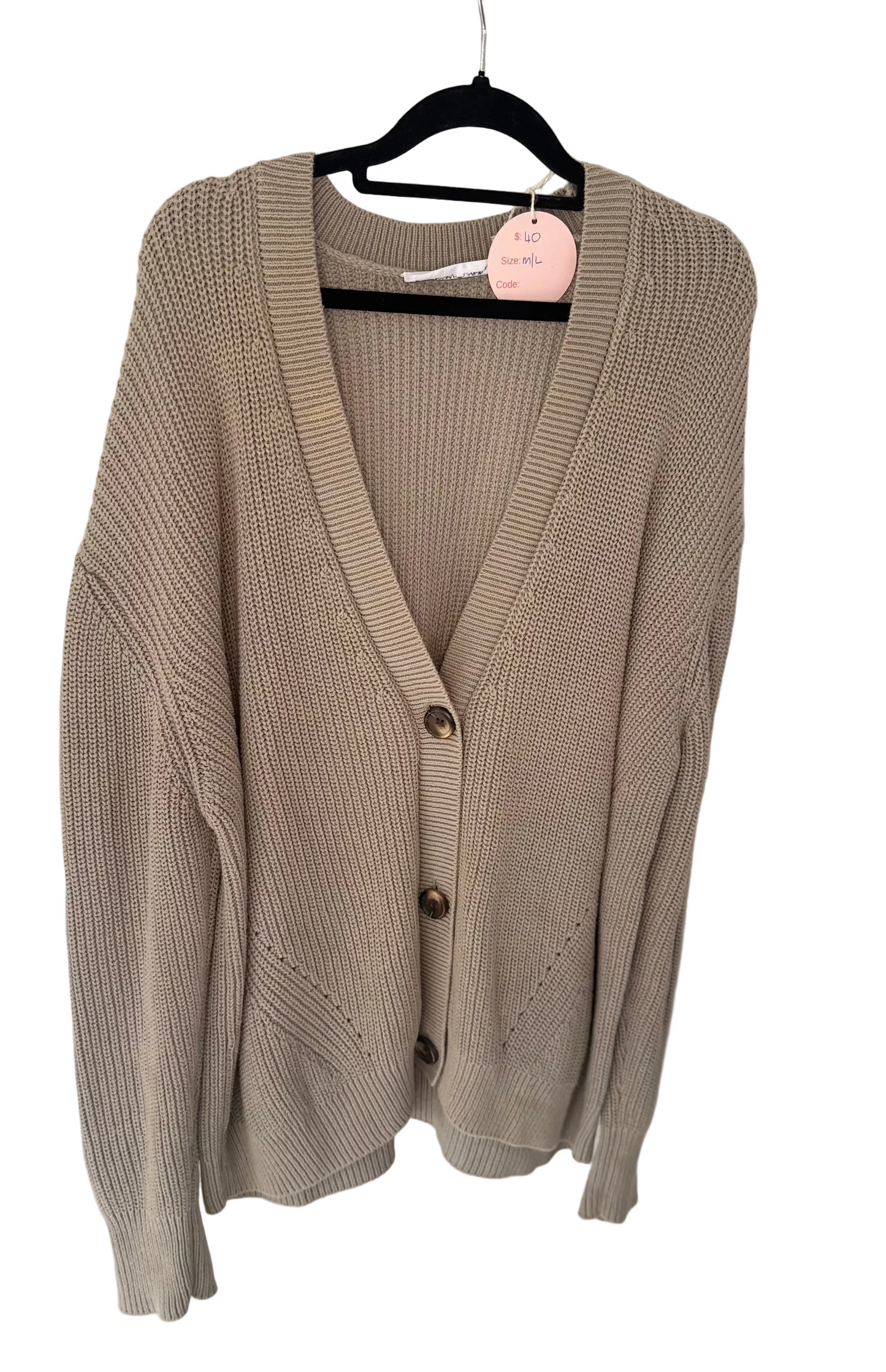 Assembly Label Knit - Size M/L