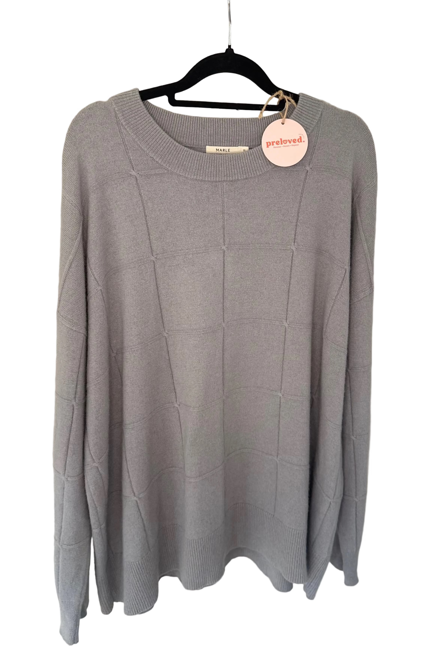 Marle Grey Knit - Size 12