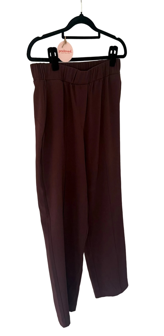 Juliette Hogan Chocolate Pants - Size 10