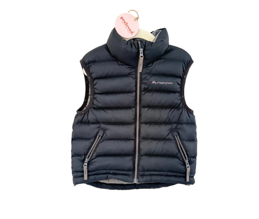 Macpac Black Vest - Size 3